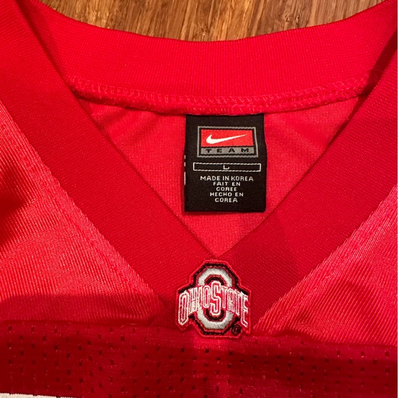 Boy’s Large Nike Ohio State Jersey 10 OSU - Picture 3 of 3